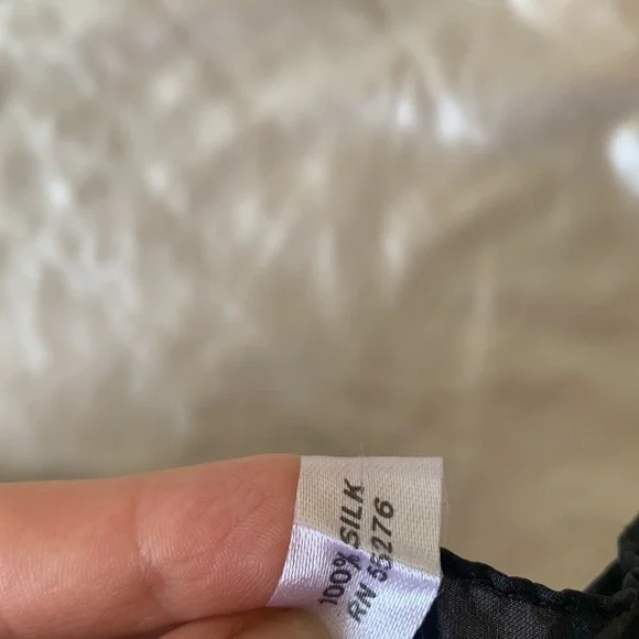 Vintage Axcess Silk Square Scarf | Floral Silk Scarf | Flower Silk Scarf - Picture 5 of 8